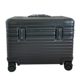 Металлический модный универсальный чемодан подходит для мужчин и женщин, алюминиево-магниевый сплав, 18 дюймов, 25 дюймов