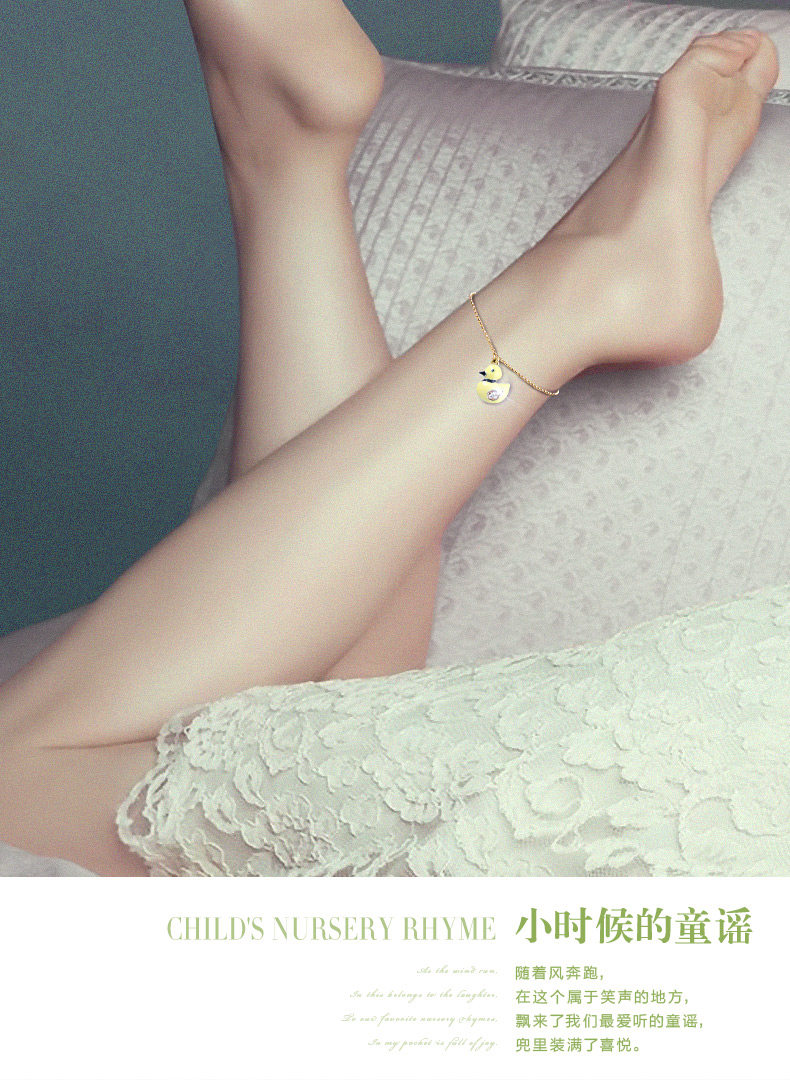 Bracelet de cheville Femme SPECIAL en Argenterie - Ref 3102273 Image 15