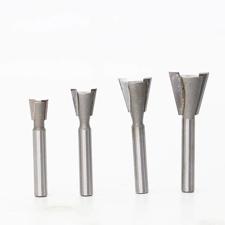 Zikou Xun knife Woodworking milling knife Dovetail groove knife Trimming machine Groove milling engraving machine knife Drawer bucket tenon knife Beehive knife