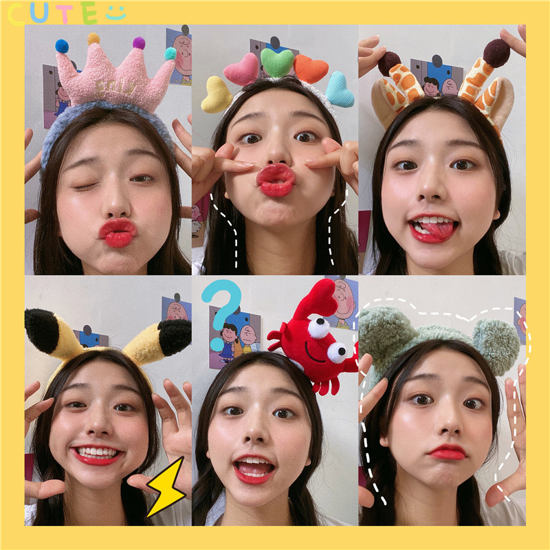 Self-shooting sand sculptures shake up the hair Stirruple Woman Cartoon Carpentry Salted Fish Dinosaur Dinosaur Hair Stirling Wash Face Makeup Wash and Wash Hair