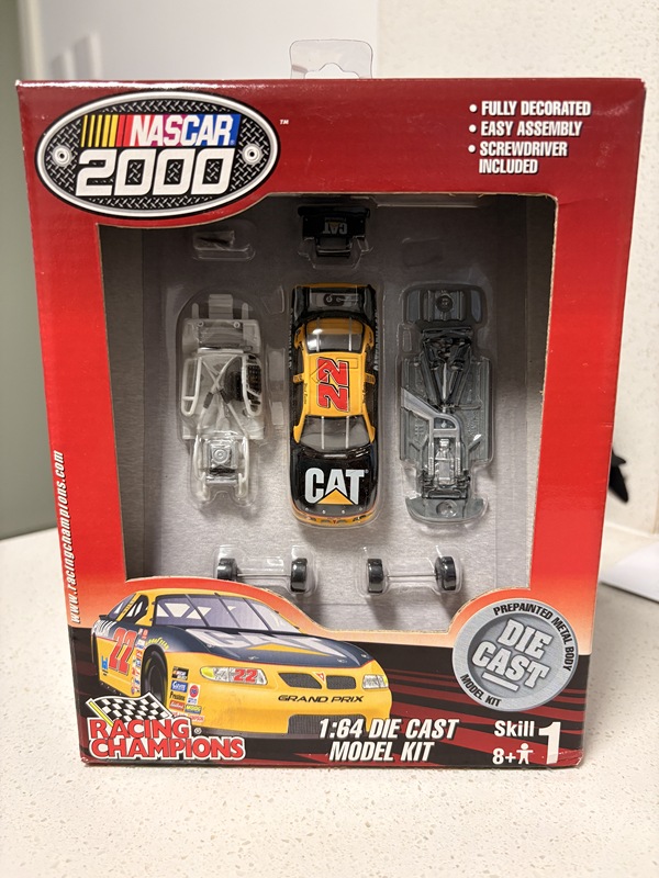 Racing Champions Nascar 2000 Season Cat Team 1:64 Full Metal Car Model Racing Champions Nascar 2000 Season Cat Team 1:64 Full Metal Car Model