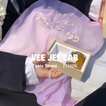 Fairies love the earth and go down to earth eco-friendly bags shopping bags VEEJEELAB Eugen yarn tote bags two-color