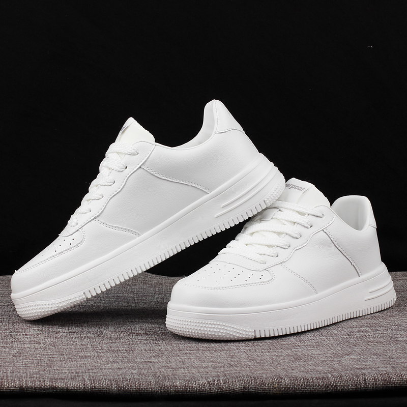 Low-Top Lace-Up Men's Shoes, Spring 2026 New Style, Air Force White Sneakers, Men's Trendy Versatile Casual Shoes, Women's Shoes