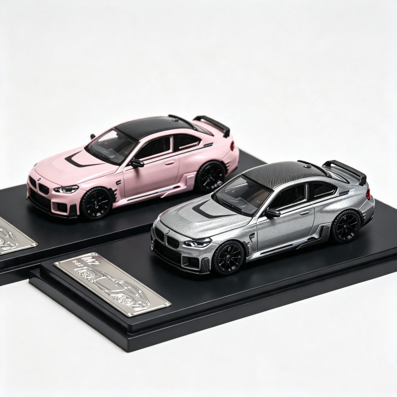 Fei Xiang Fx Flying 1:64 Bmw M2 Modified Model with Openable Hood, Alloy Car Model