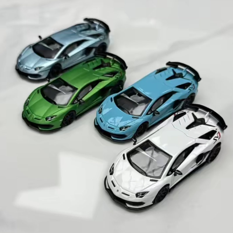 Craftsmanship Mj 1:64 Lamborghini Aventador Svj Lp770-4 Alloy Car Model