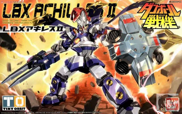 Пич Bandai LBX картонный боец 56 056 Ахиллес II