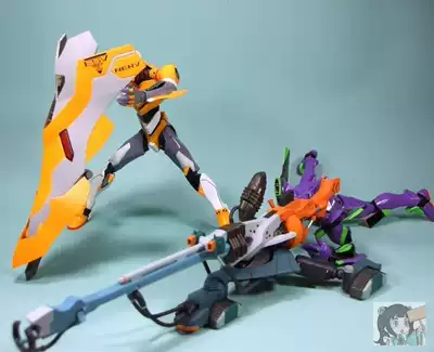海洋堂山口轉輪eva 032 033 初號機零號機屋島作戰陽電子炮