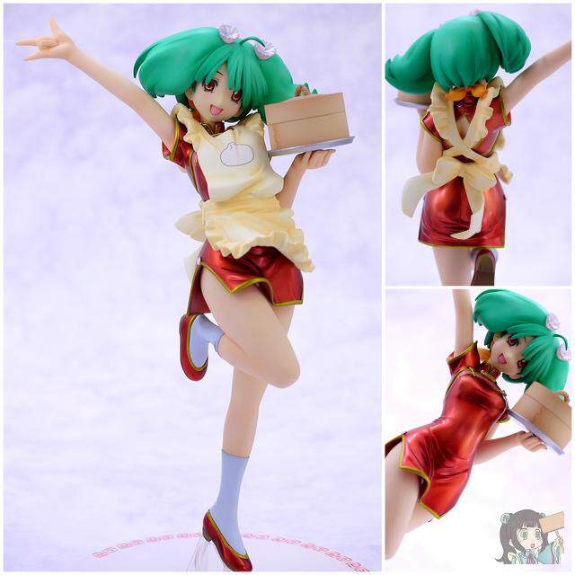 megahouse ultra-spacetime to plug Flanka plum orchid maiden green hairy qipao model