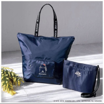 Japan's June 2019 appendix KT×ZUCCa shoulder bag shopping bag small satchel two-piece set