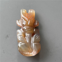 Antique crafts meteorite Hongshan culture (0794) simple shape simple and elegant appreciation and play