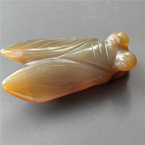 Antique handicrafts meteorite Hongshan Culture (0779) simple and elegant shape for appreciation and play