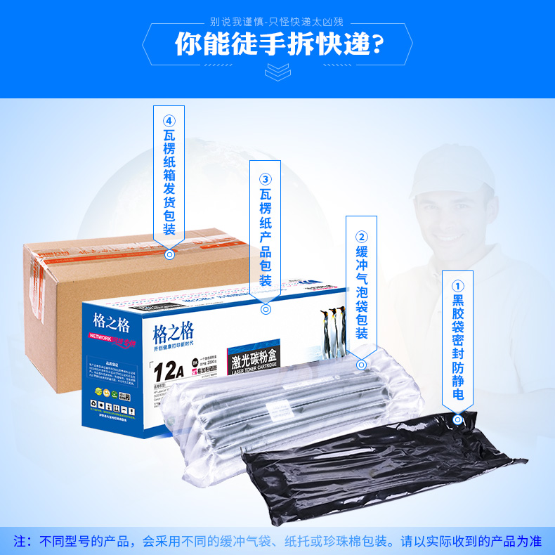 Lưới cho hộp mực HP HP12A m1005 HP1020 m1005mfp Hộp mực HP1010 1018 Q2612A trống máy in laserjet Canon LBP2900 + - Hộp mực