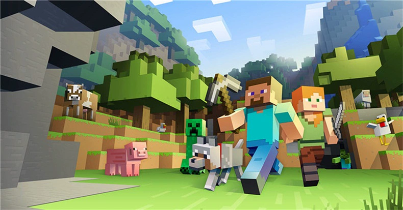 Spot Nintendo Switch Games NS My World Bedrock Edition MINECRAF Phiên bản hoàn chỉnh Trung Quốc Thương hiệu mới - Trò chơi 	đầu đĩa chơi game ps1