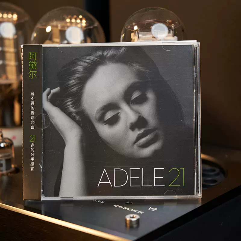 Официальный подлинный физический альбом Adele 21, фолк CD-рекорд + книга с текстами песен + фотоальбом