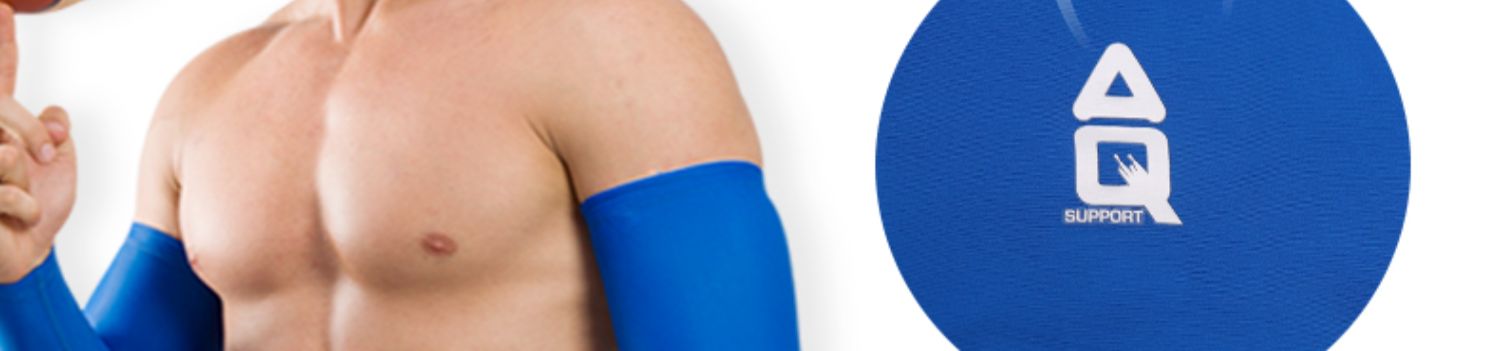AQ armband nam bóng rổ cưỡi cầu lông quần vợt lái xe kem chống nắng tay áo băng tay áo khuỷu tay thể thao an toàn - Dụng cụ thể thao băng đầu gối giá rẻ
