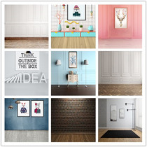 Children Naughty Clothing Live Background Briefing Brief Indoor Photography Photos and European and American Wind Pop Hanging Racket Background Wall