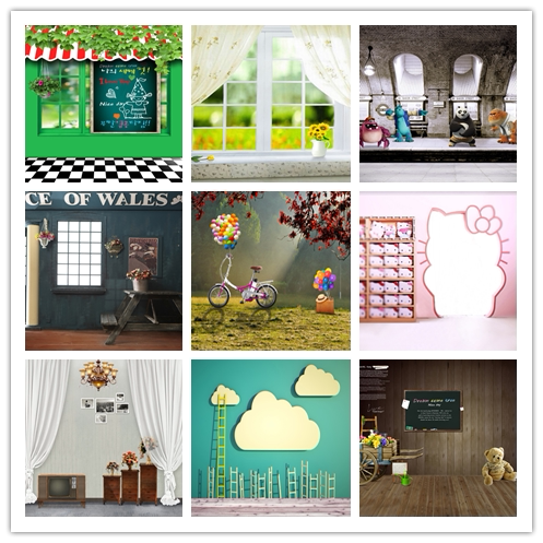 New photo studio photo studio photography children's 100-day baby birthday shooting Korean version of the home mini selfie background cloth