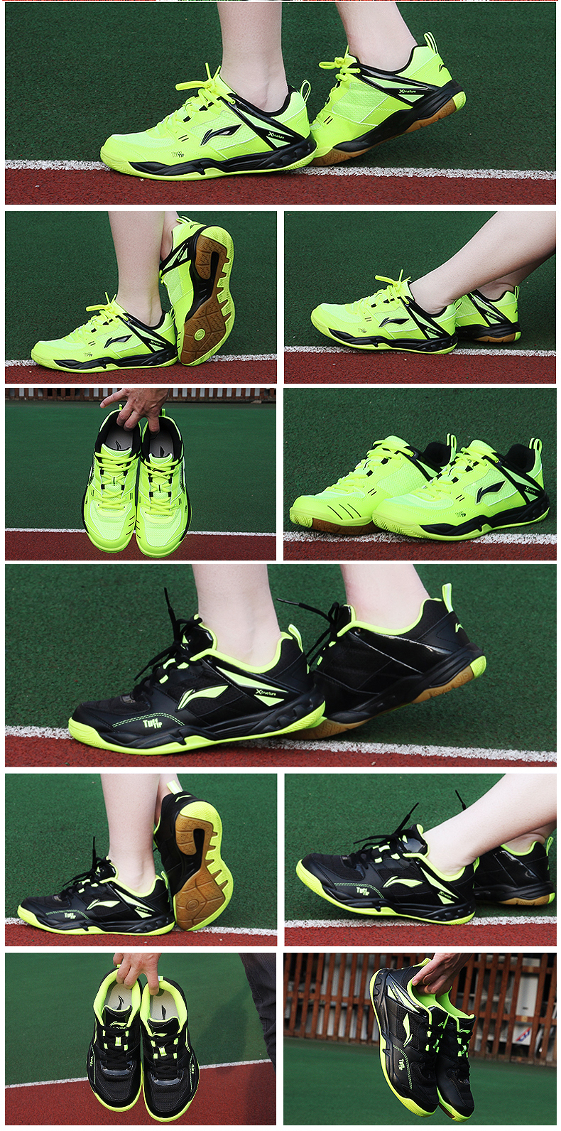 Chính thức xác thực Li Ning cầu lông giày của nam giới giày giày của phụ nữ mùa xuân và mùa thu thoáng khí siêu ánh sáng chuyên nghiệp đào tạo giày của nam giới giày thể thao sneaker nam