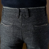 Осенние весенние штаны, облегающий крой, свободный прямой крой