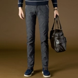 Осенние весенние штаны, облегающий крой, свободный прямой крой