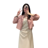 Летний приталенный комплект, корсет, длинная юбка, эффект подтяжки, подходит для подростков