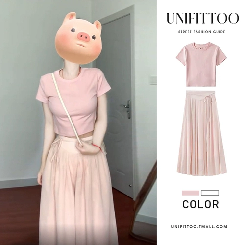 Комплект, летняя одежда для отдыха, городской стиль, по фигуре, подходит для подростков