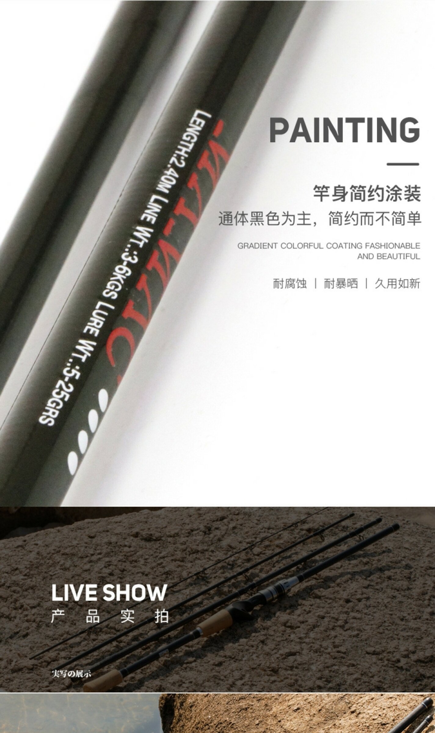 Дорожные суб -полюсный 路亚竿四插节短节远投竿四节超短便携多节式旅行杆超轻超硬碳素杆 Lqkevlar