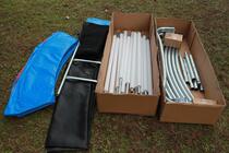 Trampoline jumping bed Special jumping cloth edge cover guard Net original spring screw accessories