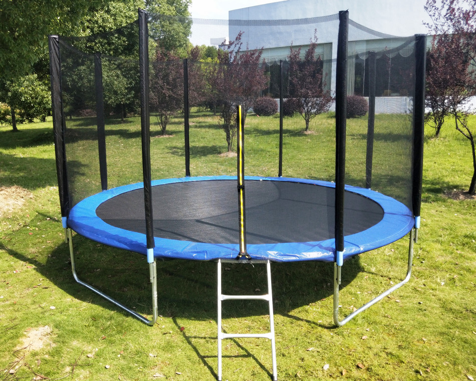 Trampoline Children's home 12 feet 3 66 m Kindergarten Outdoor large adult commercial fitness hop-jumping bed
