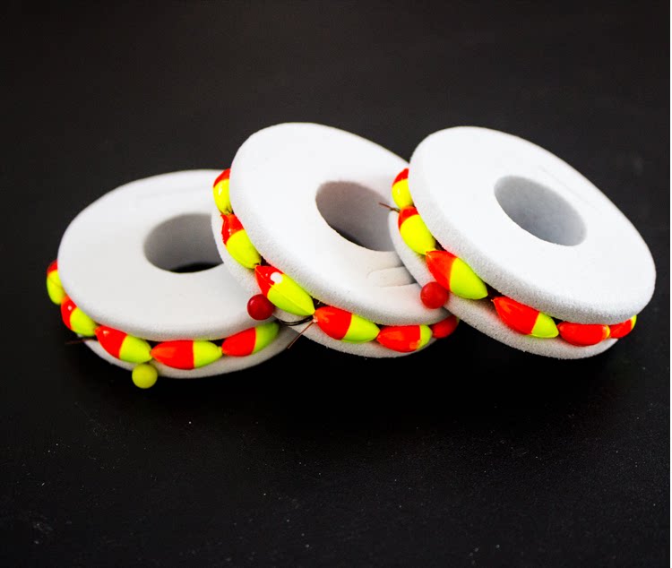 Seven Star Finished Twin Trench Line Group Red Yellow Bicolor Seven Star Main Line Group With Hook