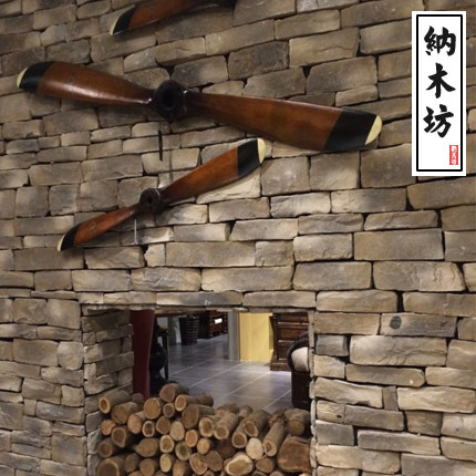 Strip Antique Stone Culture Stone Room Villa Exterior Wall Brick TV Background Wall Antique Culture Brick American Cement Brick