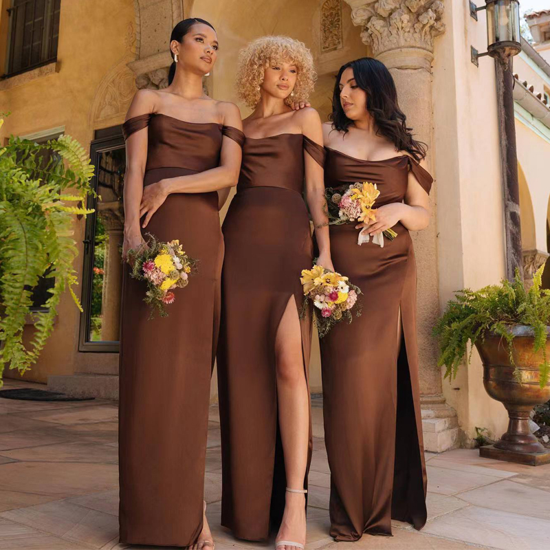 2026 Bridesmaid Dresses, Sister Dresses, Can Be Worn Casually, High-End, Niche, Plus Size, Slimming, Brightening, Satin, Fairy-Like, Summer