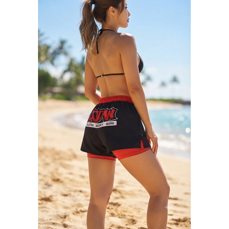 Brazilian Jiu-Jitsu Anti-Abrasion Shorts for Men and Women, Nogi Non-Gi Mma Fighting Quick-Dry Bjj Training Shorts Jjdw Brazilian Jiu-Jitsu Anti-Abrasion Shorts for Men and Women, Nogi Non-Gi Mma Fighting Quick-Dry Bjj Training Shorts Jjdw