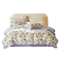 Mercury Home Textiles brushed cotton four-piece antibacterial cotton set thickened quilt cover sheet warm bedding 24 new products