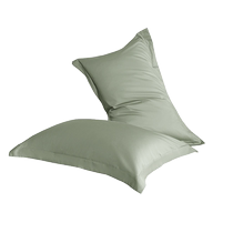 Waterstar Home Textile 100 long suede cotton pair pillowcase pure cotton gon satin pillowcase A pair of vegetarian color 24 new products