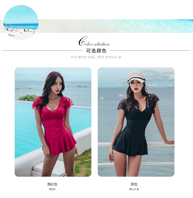 Bộ đồ bơi ba màu kỳ quặc phiên bản giới hạn mùa hè phiên bản nữ của sự mất mát điên cuồng của phụ nữ bơi thân áo bơi đầu xuân bảo thủ - Bộ đồ bơi One Piece đồ bơi liền thân nam giá rẻ