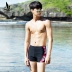 Quần bơi nam San võ sĩ nam võ sĩ chống nóng suối nước nóng nhanh chóng tập thể dục lỏng lẻo eo thấp học sinh chuyên nghiệp đồ bơi người lớn Nam bơi đầm