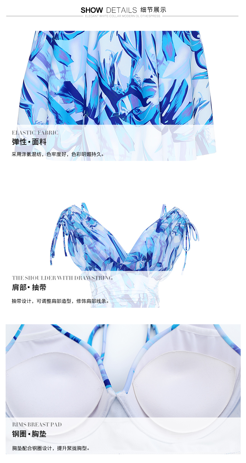Áo tắm ba mảnh lẻ 18106 - Bộ đồ bơi One Piece bikini một mảnh khoét eo