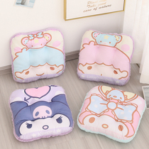 Cute cartoon wave point cushion chair chair cushion office sedentary seat cushion classroom student stool butt pad car
