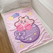 Star Kabi lamb velvet blanket air-conditioning quilt office cover leg nap single sofa blanket thickened