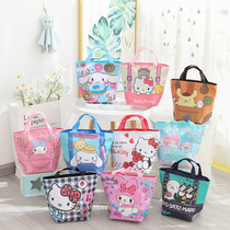Cute cartoon lunch box bag lunch bag lunch bag lunch bag female bag with rice bag student office worker