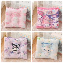 Cute cartoon melody plush chair cushion chair office sedentary seat cushion student stool butt pad soft