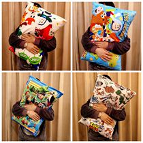 Cute cartoon toy story Ice Silk pillowcase single single pillowcase student dormitory adult pillow core