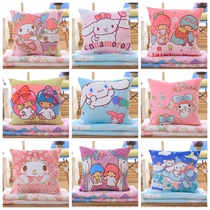 Japanese cute cartoon pillow quilt dual-purpose pillow three-in-one sofa office cushion air-conditioning blanket