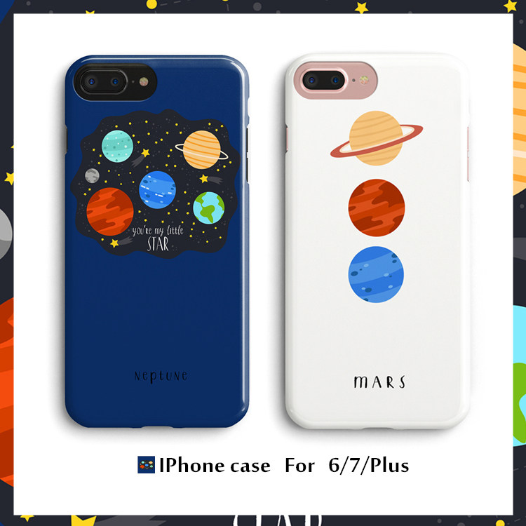 Original Creative Planet Apple 11pro xs max xr phone protective shell iPhone 6s 7 8Plus Soft lovers