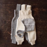 Детский натуральный шерстяной комбинезон для раннего возраста, штаны, новый цвет, Германия