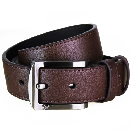 Septwolves, кожаный ремень, штаны для отдыха, простой и элегантный дизайн, из натуральной кожи