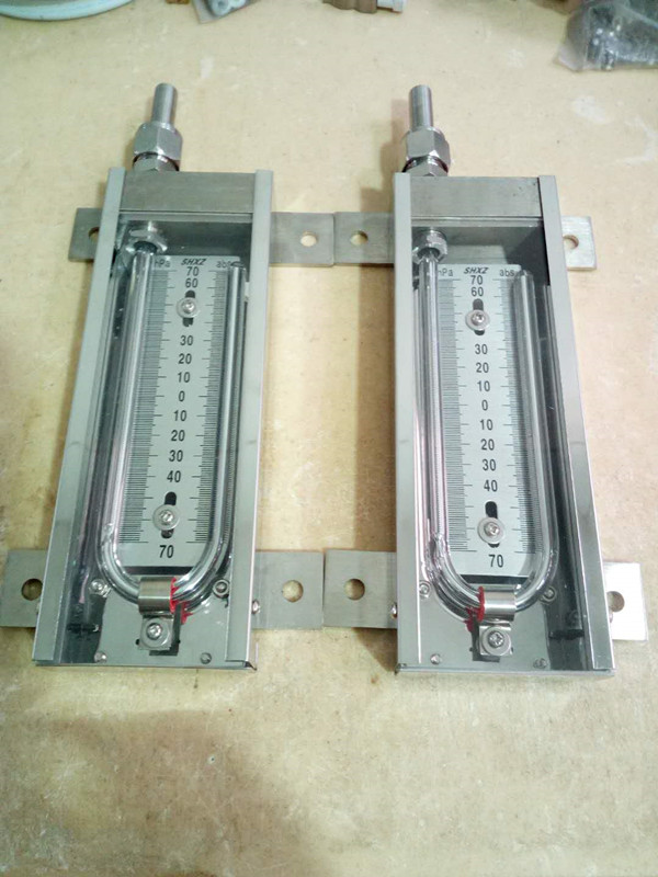 行知牌U型真空计封闭式U型真空计0-100mmhg/10kpa/15kpa/140hpa
