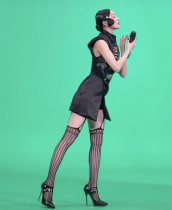 Outleys 2023 Zhang Shaohangs same sexy pure stockings vertical love - body tempted to explode the female