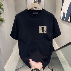 American Vintage High Street ins Trendy Brand Loose Short-Sleeved T-Shirt for Men Summer Vibe Heavy Cotton Couple Tops